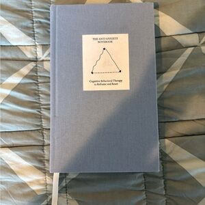 Blue Anti-Anxiety Notebook